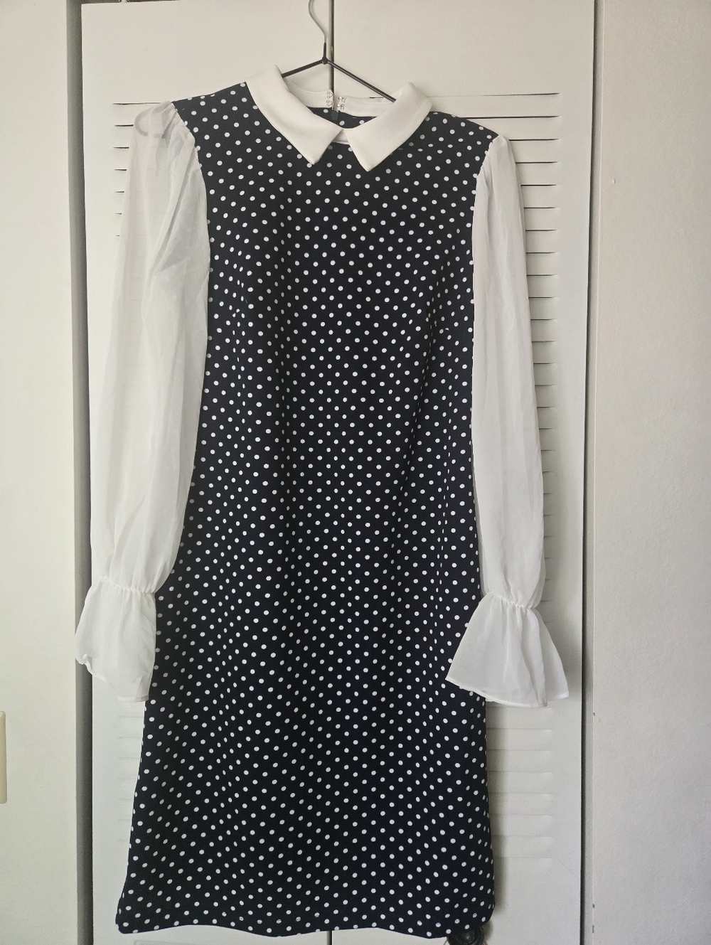 Shelby & Palmer Blue Polka Dress
